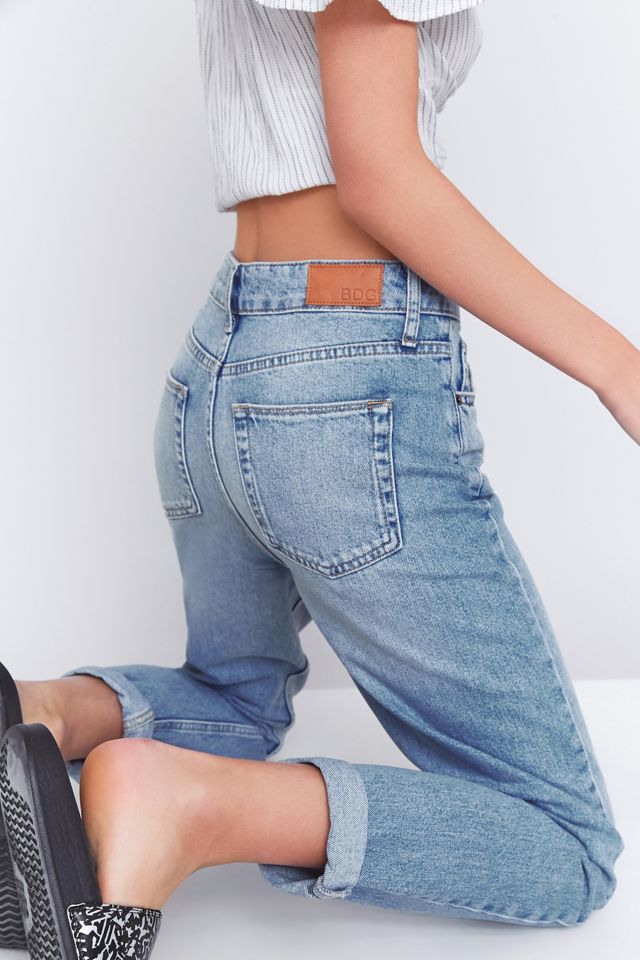 BDG Mom Stone Bleached Jeans #13