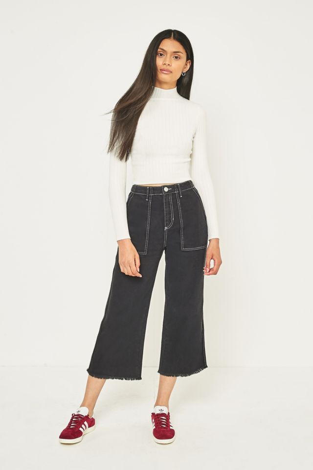 BDG Contrast Stitch Culottes | Urban Outfitters UK