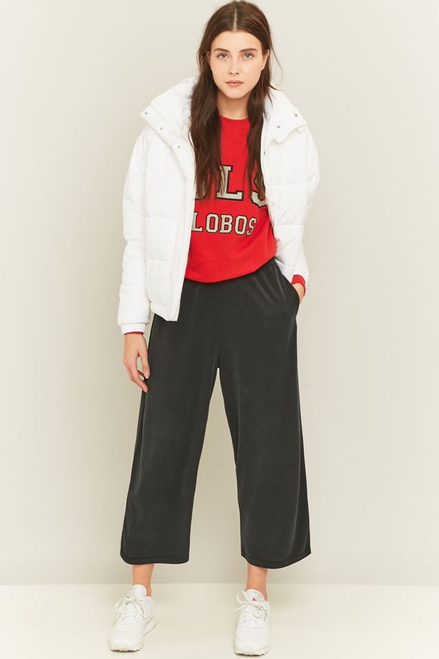 Light Before Dark Black Cupro Wide-Leg Trousers #4