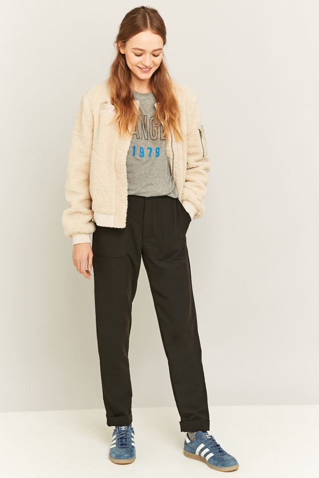 Light Before Dark Black Tapered Trousers #4