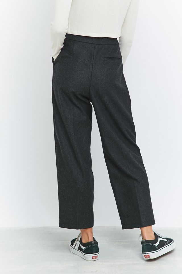 Light Before Dark Grey Flannel Cocoon Trousers #3
