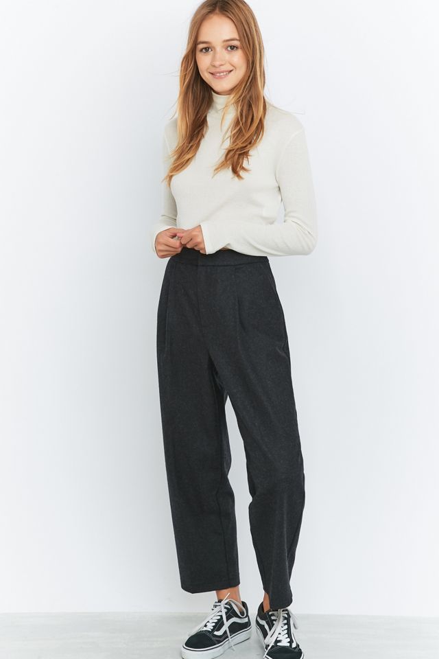 Light Before Dark Grey Flannel Cocoon Trousers #4