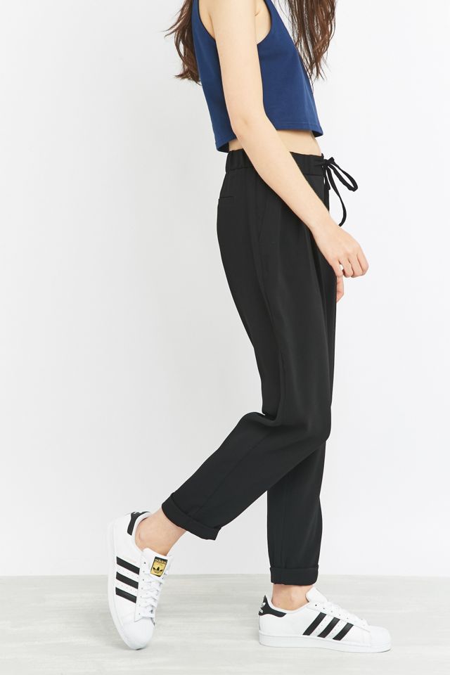 Light Before Dark Zip-Front Black Trousers #4