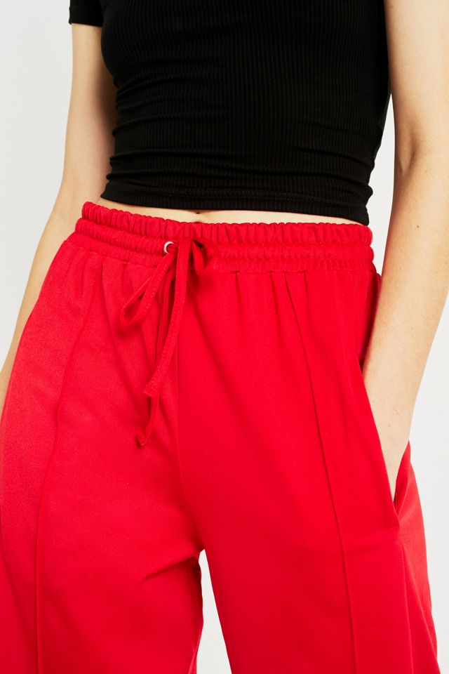 BDG Red Track Culottes  #2
