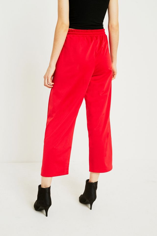 BDG Red Track Culottes  #4