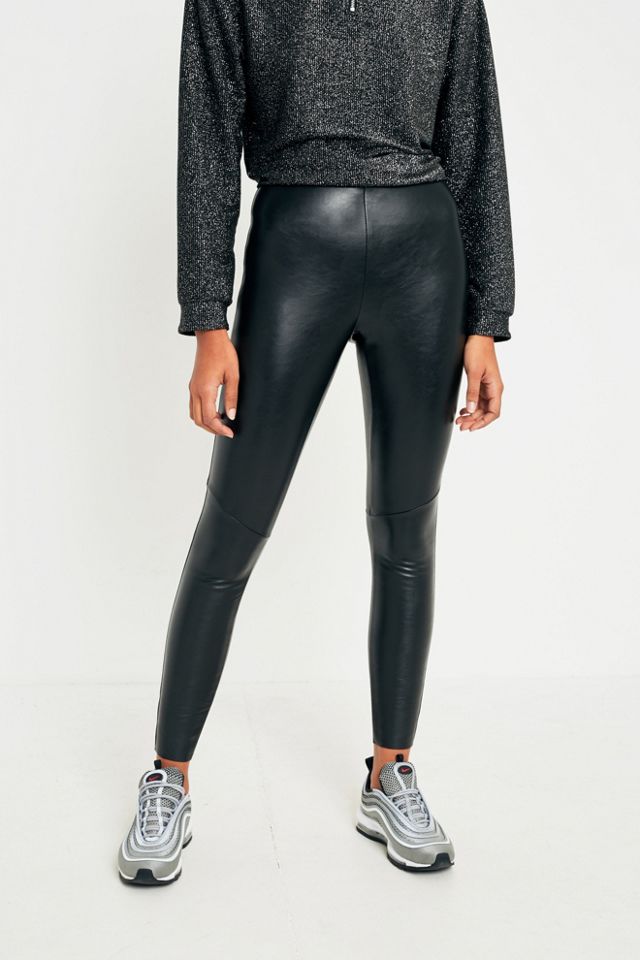 Light Before Dark Liquid Faux Leather Leggings #1
