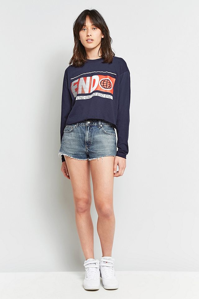 BDG Cheeky Mid-Rise Denim Shorts | Urban Outfitters UK
