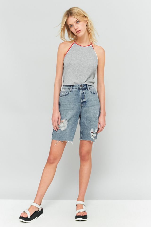 BDG Longline Boi Denim Shorts #4