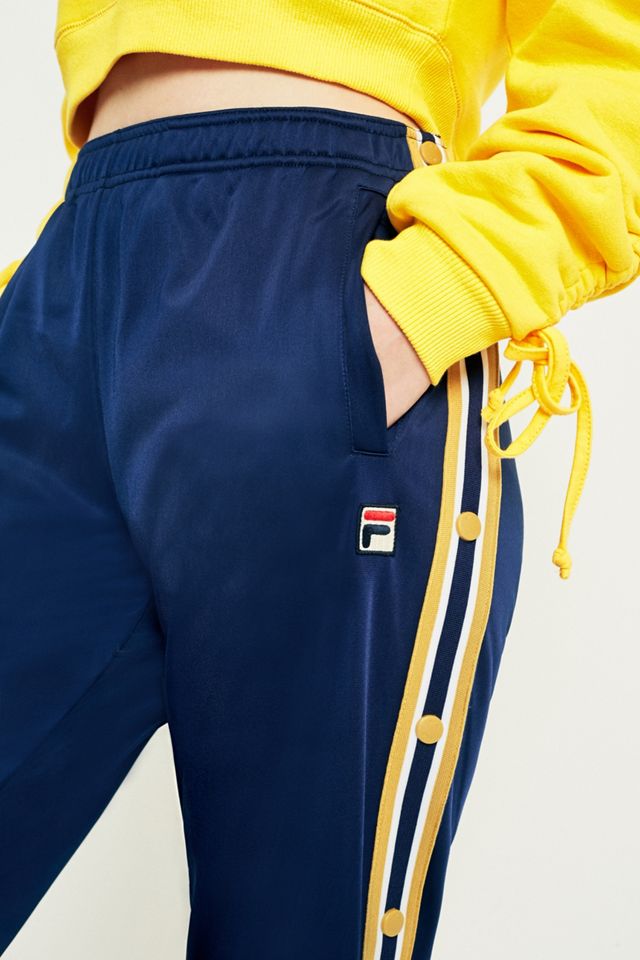 FILA Lauren Navy Popper Track Pants  #5