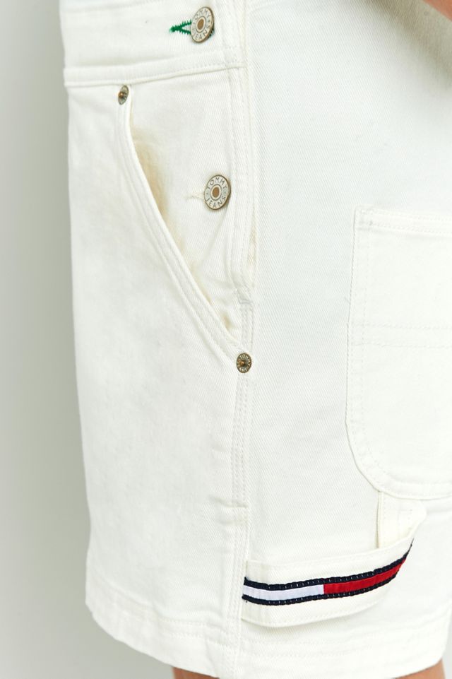 Tommy Hilfiger '90s White Shorts Dungarees #5