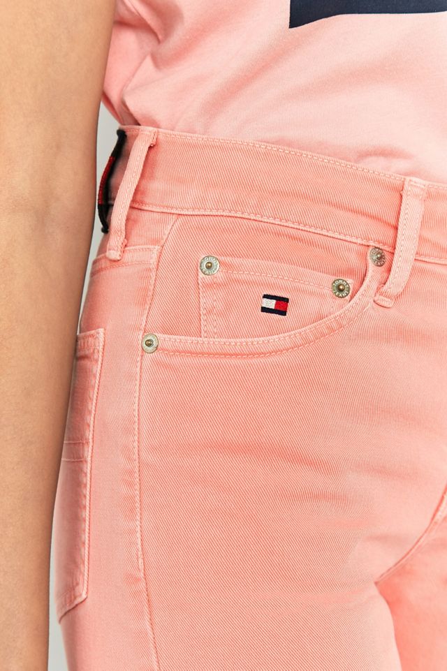 Tommy Jeans '90s Pink High Waisted Cropped Jeans #2