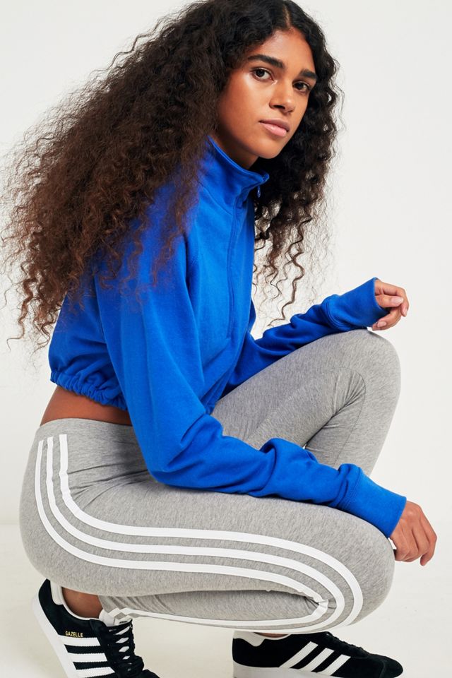 adidas Originals 3-Stripe Grey Leggings #5