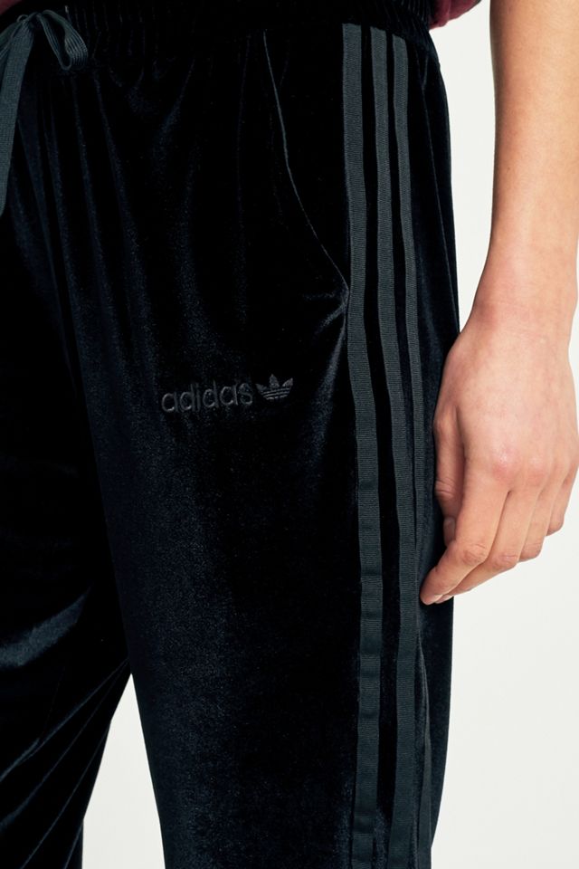 adidas Originals Black Velvet Track Trousers #2