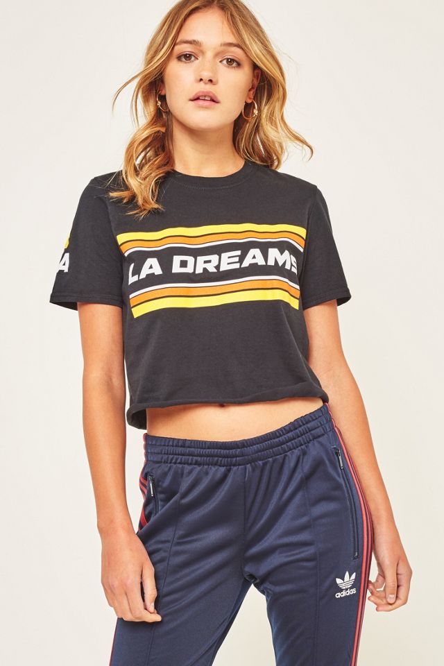 adidas Originals SST 3-Stripe Navy and Red Track Pants #2
