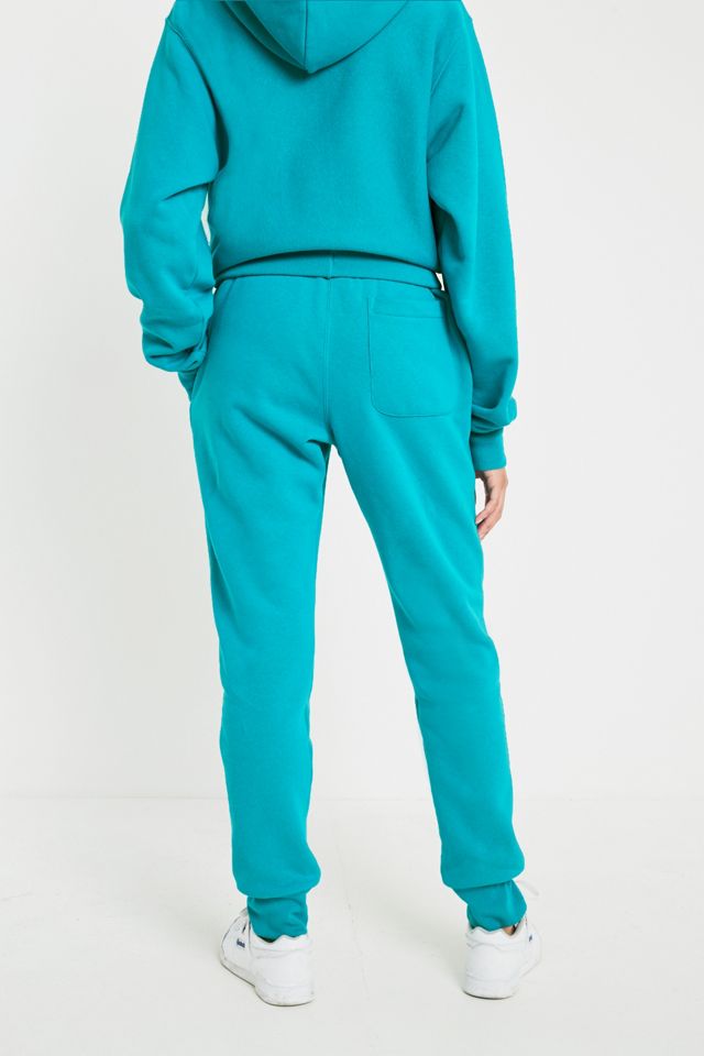 Campeón + UO Turquoise Reverse Weave Joggers #4