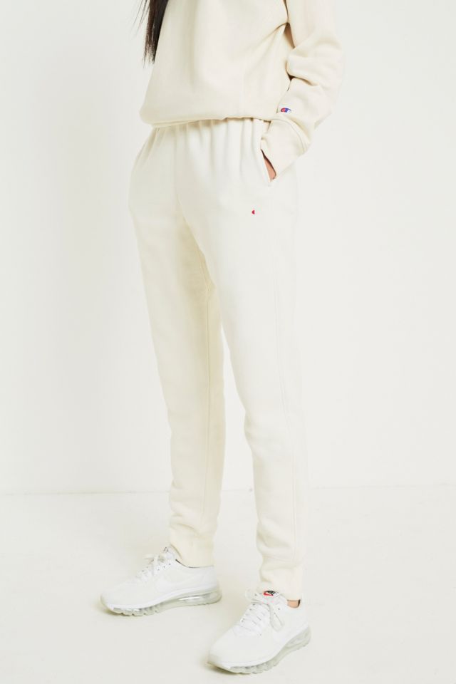 Cream champion joggers online