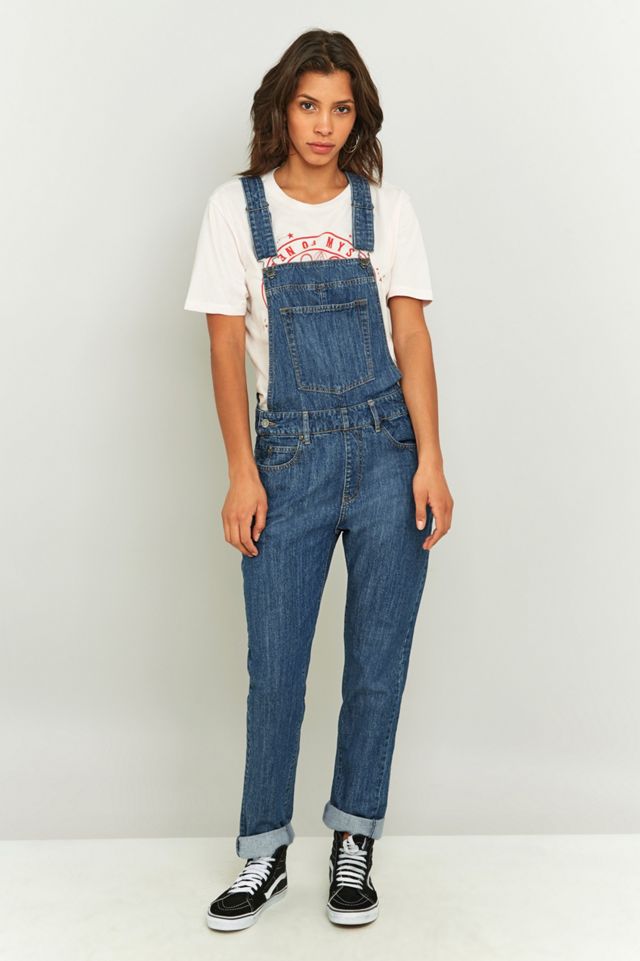 Dr. Denim Vilde Medium Wash Dungarees