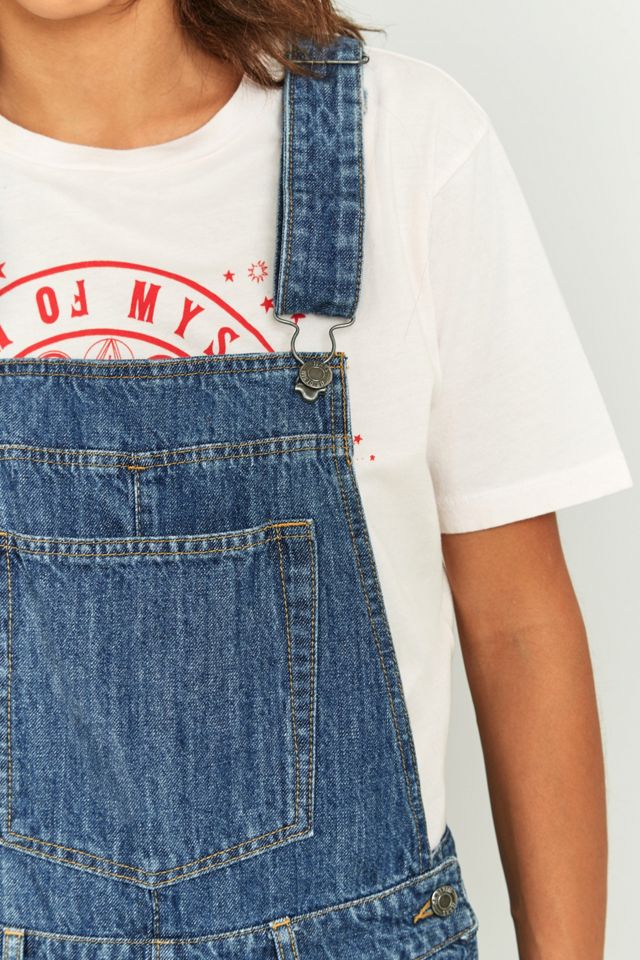 Dr. Denim Vilde Medium Wash Dungarees #5