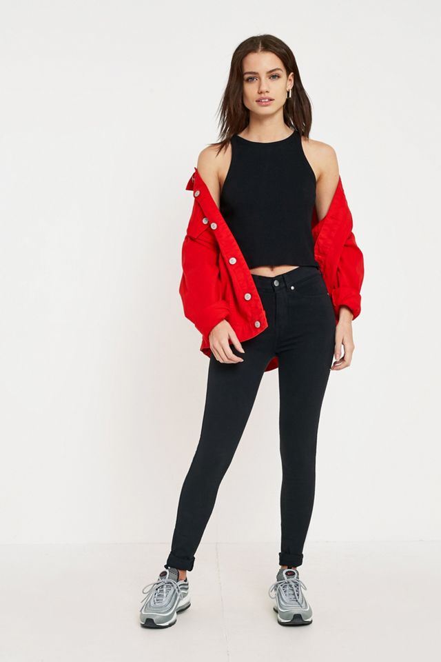 Dr. Denim Lexy Black Skinny Jeans #1