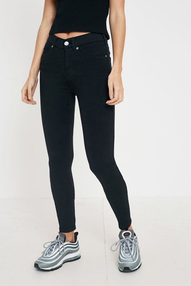 Dr. Denim Lexy Black Skinny Jeans #3