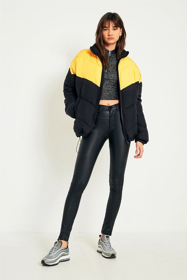 Dr. Denim Plenty Black Metal Coated Jeans #2