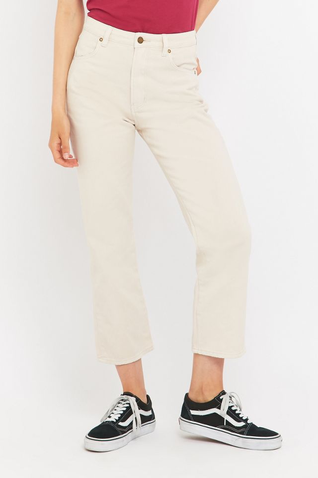 Rolla's Original Cream Straight-Leg Jeans #1