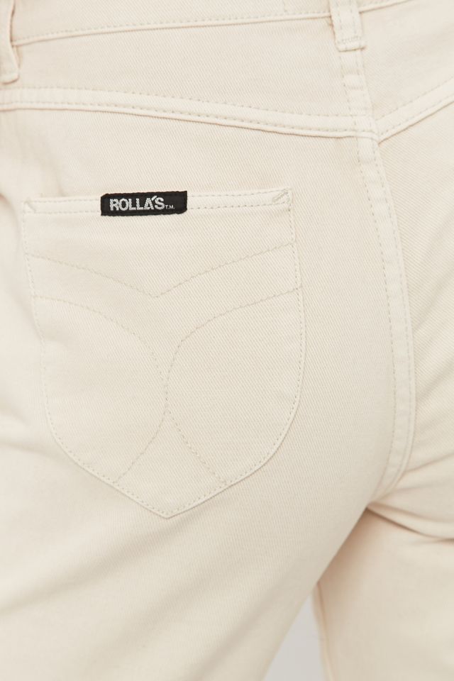 Rolla's Original Cream Straight-Leg Jeans #2