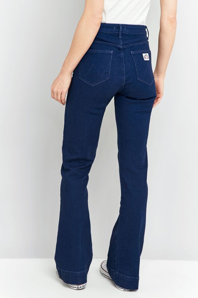 Wrangler Rinse Wash Flare Jeans | Urban Outfitters UK