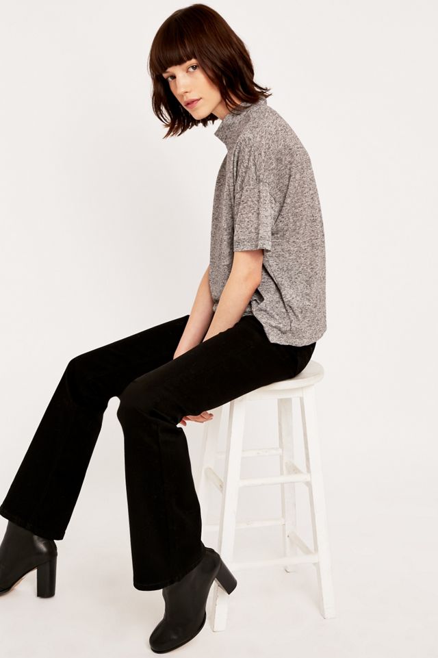 Selected Femme – Jeans „Annie“ in Schwarz mit Schlag  #1