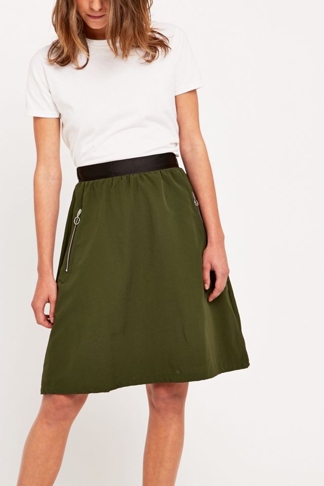 Libertine-Libertine Zero Zip Green Skirt #5