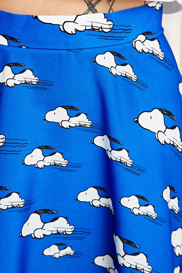 Rodnik X Peanuts Snoopy Skater Skirt in Blue | Urban Outfitters UK