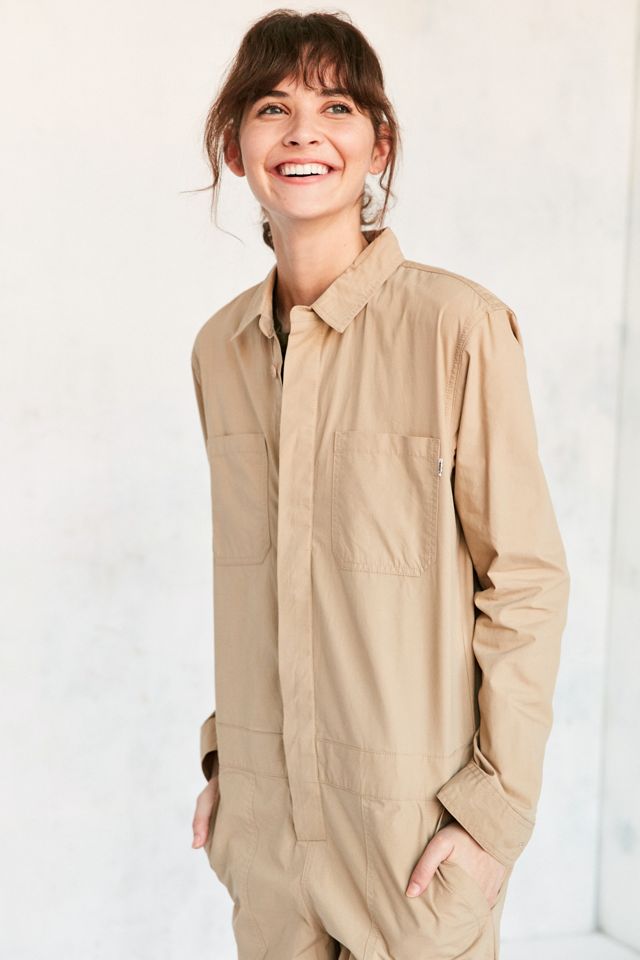 Vans & UO Workwear Khaki Jumpsuit #1