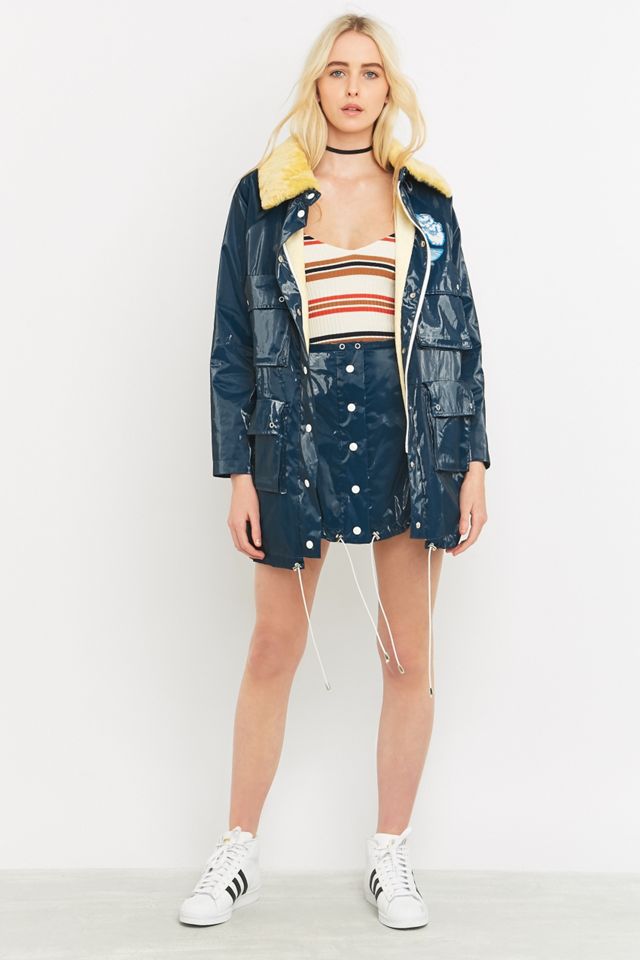 Calle Del Mar During and After Navy Surf Skirt #4