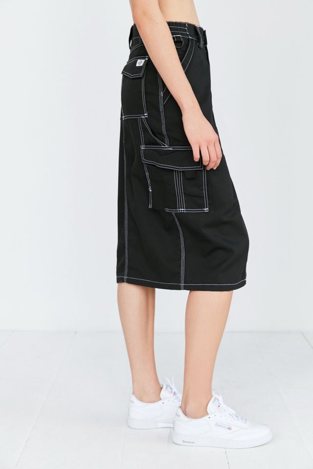 Dickies X UO Cargo Gonna Midi a punto di contrasto #2