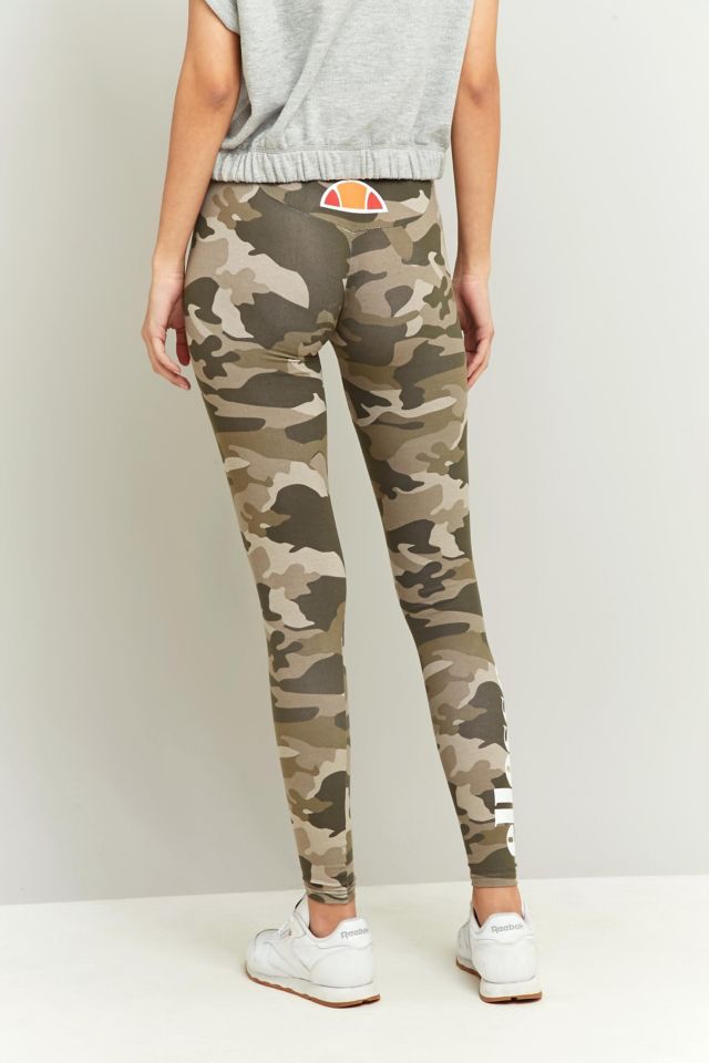 ellesse camo leggings