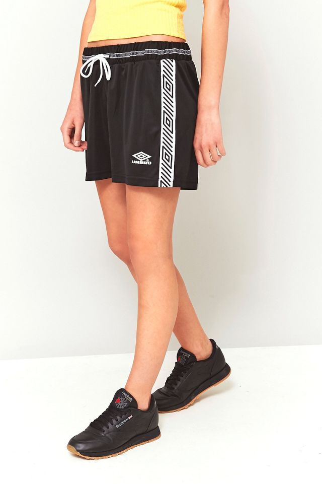 Umbro Black And White Logo Stripe Shorts #4
