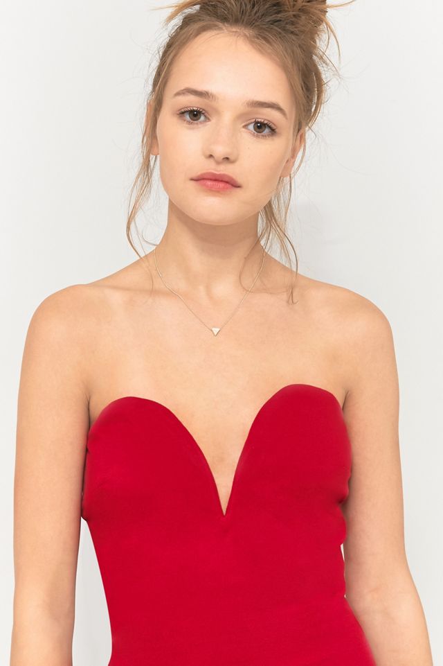 Sparkle & Fade Sweetheart Neck Abito senza spalline #2