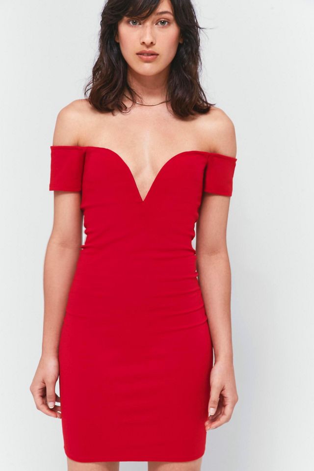 Sparkle & Fade Sweetheart Off-The-Shoulder Dress #4