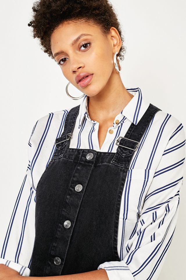 Urban Outfitters Button-Down Pinafore Dress #1