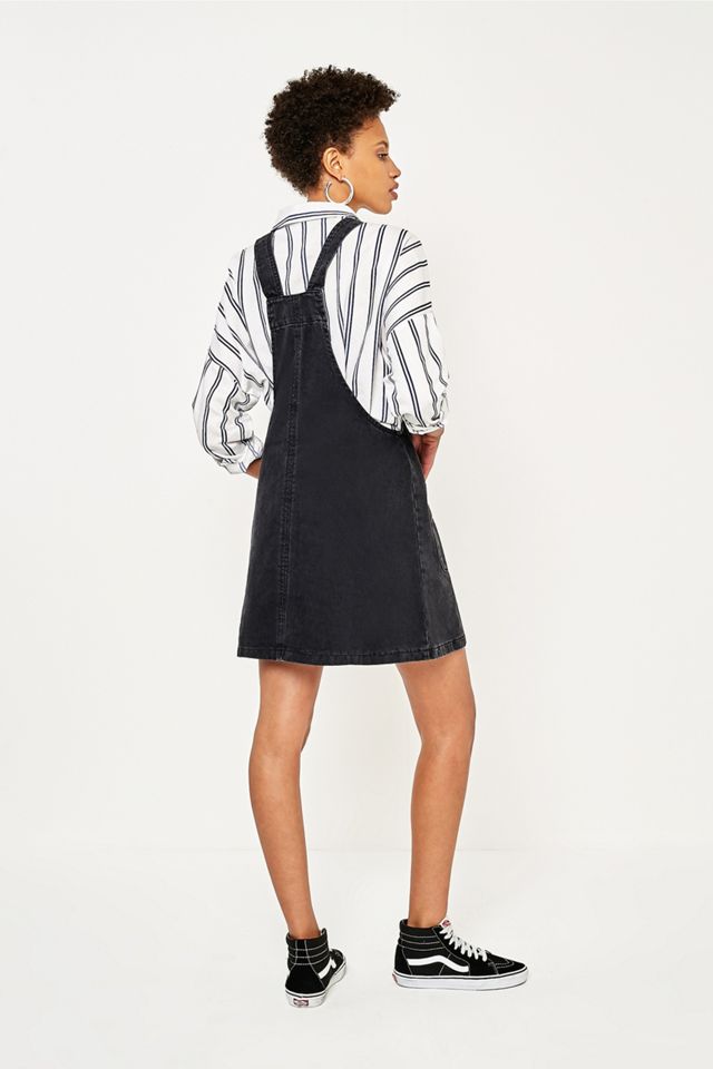 Urban Outfitters Button-Down Pinafore Dress #4