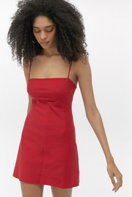 knee length dresses for ladies Ruby Bow A-Line Mini Dress Black / L by Sugarlips