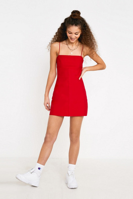 Silence & Noise Silence Noise Satin Shine Mini Slip Dress, $59, Urban  Outfitters