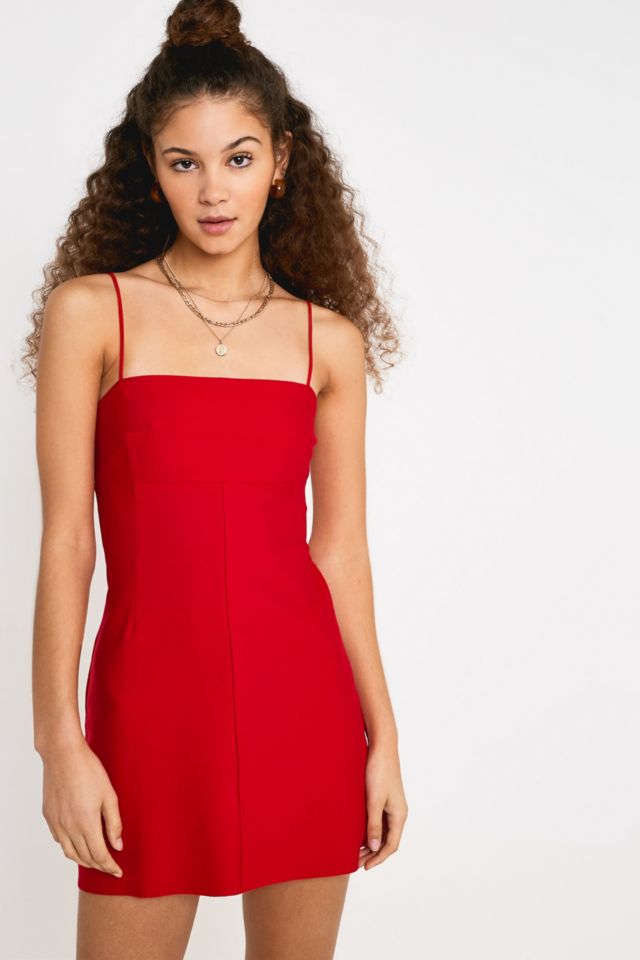 Silence & Noise Silence Noise Satin Shine Mini Slip Dress, $59, Urban  Outfitters