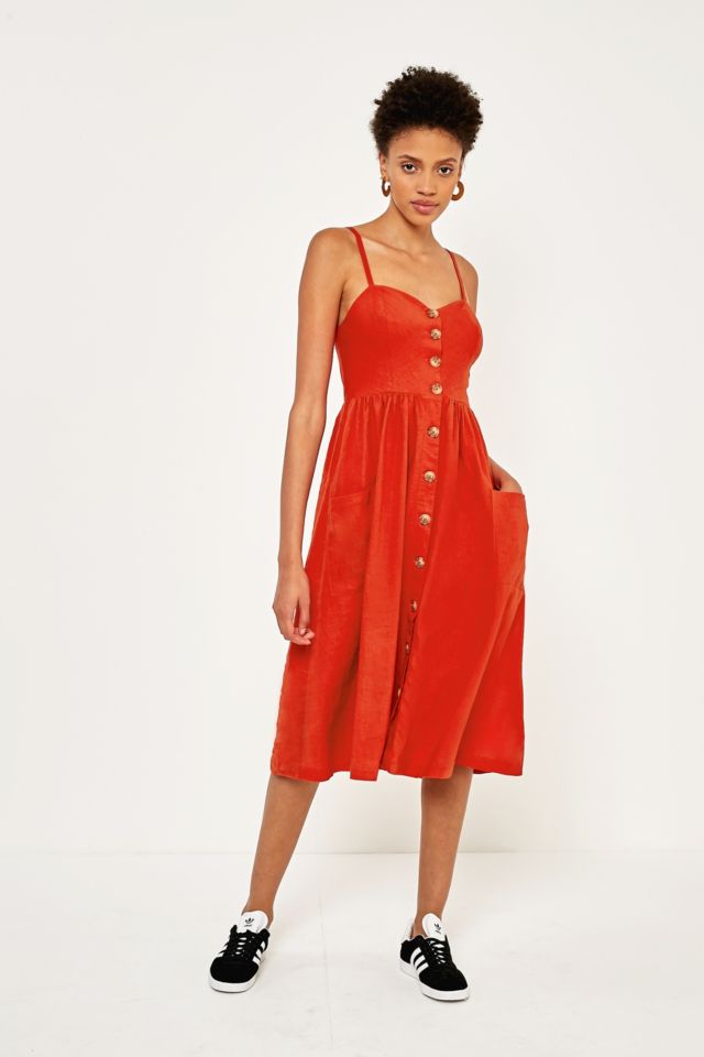 Urban outfitters red on sale dress