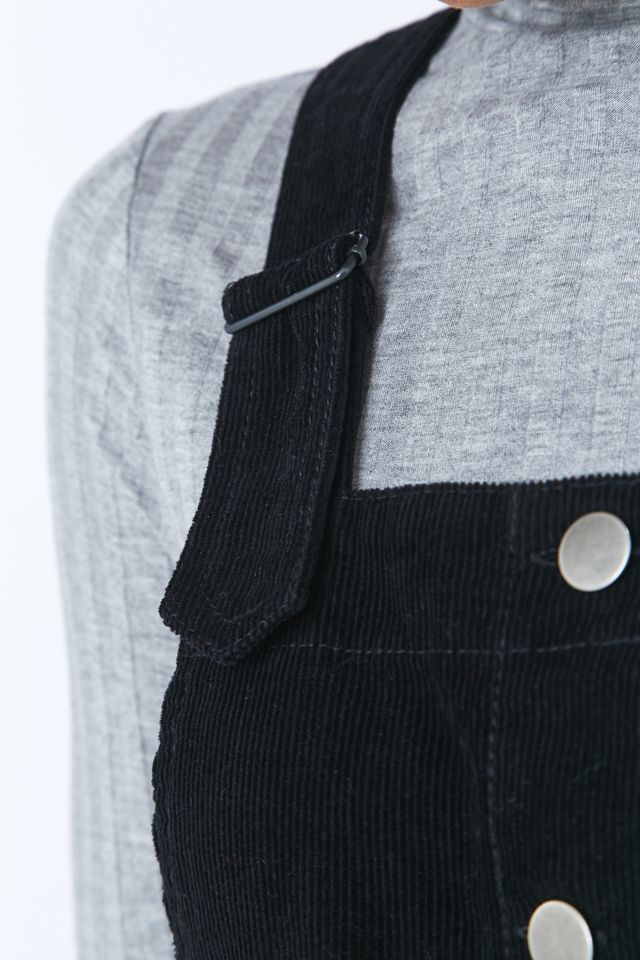 Urban Outfitters – Trägerrock aus Cord mit Knopfleiste #5