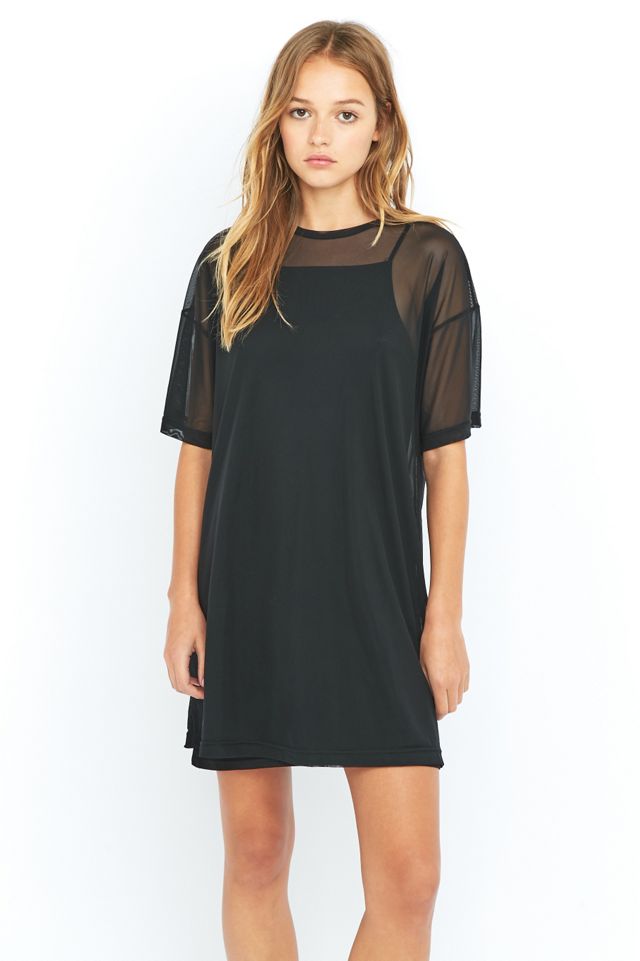 Sparkle & Fade Mesh T-shirt Dress #3
