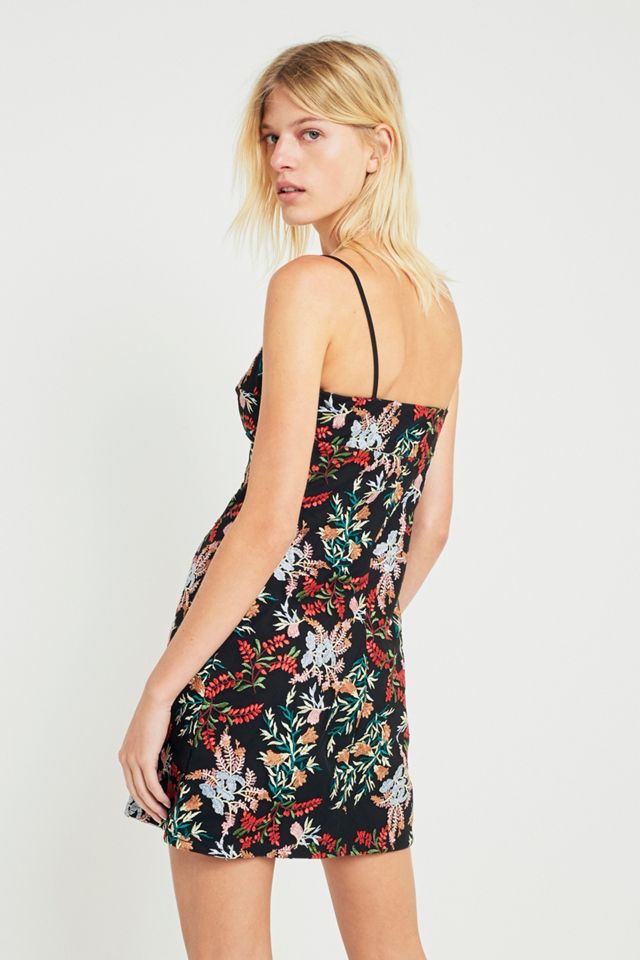 Pins & Needles Audrey Floral Embroidery Slip Dress #3