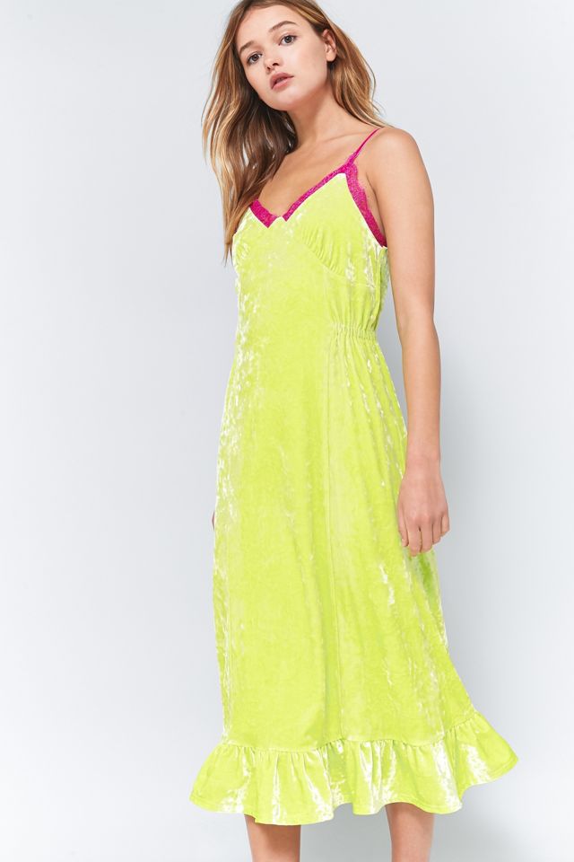 Pins & Needles Summer Velvet Midi Dress #2