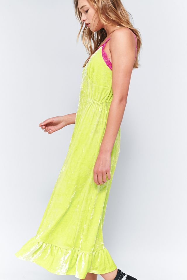 Pins & Needles Summer Velvet Midi Dress #3
