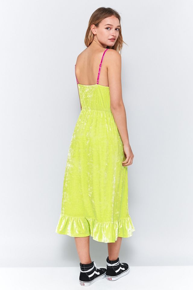 Pins & Needles Summer Velvet Midi Dress #4
